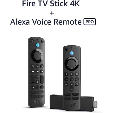 Fire TV Stick 4K: el mando inteligente con control de voz al 50% en   por tiempo limitado